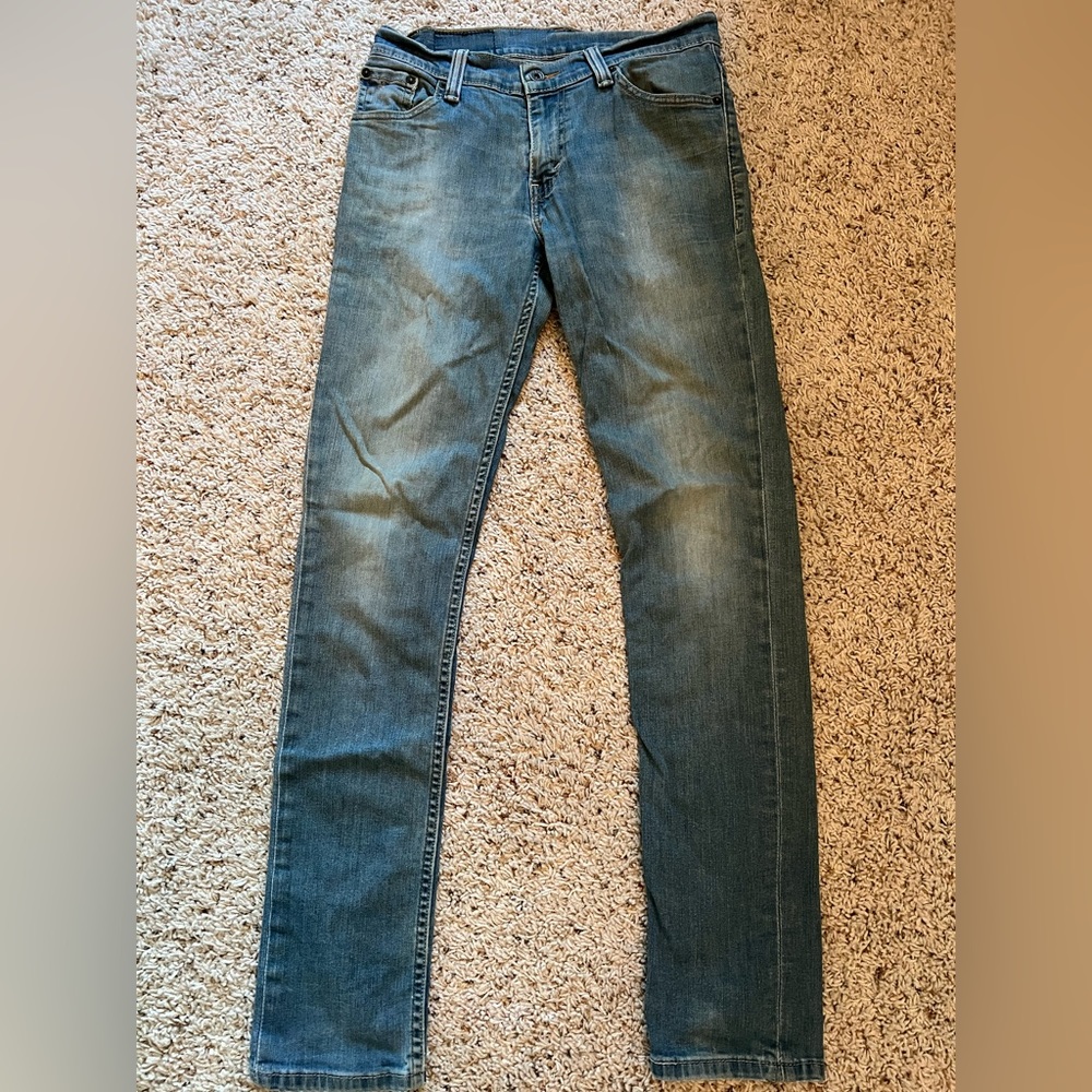 Men’s 30x32 Levi’s 501 Light Wash Skinny Jeans